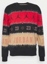 Nike Air Jordan Essentials Ugly Christmas 🎄 Fleece Crewneck Sweater*NWT*Size XL