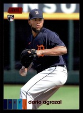  65 Dario Agrazal  Detroit Tigers 2020 Topps Baseball Sports Trading Card 