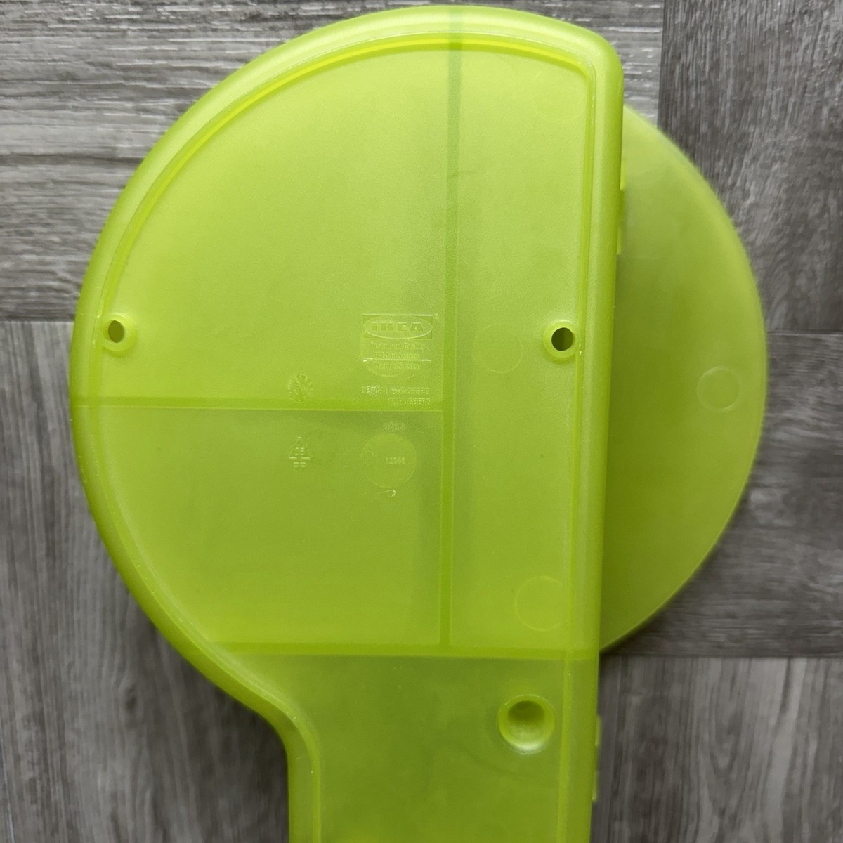 Vintage 1999 IKEA Vägis Vagis Key Holder Box Case Neon Green