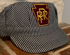 Engineer/Conductor Cap/Hat-Pennsylvania (PRR) -adjustable-Adult or Child- NEW