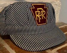 Engineer/Conductor Cap/Hat-Pennsylvania (PRR) -adjustable-Adult or Child- NEW