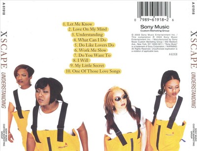 XSCAPE (AKA XSCAP3) - UNDERSTANDING NEW CD