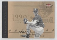 2002 Fleer Premium Legendary Dynasties Gold 272/300 David Cone #30LD 1t5