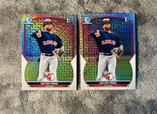 Dayan Frias 2023 Bowman Chrome 1st Mojo Refractor (2)