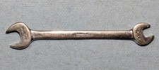 ARMSTRONG H-16 Armaloy Open End Wrench 7/16 - 3/8 Vintage Made In USA