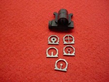 D.pedersoli-peeptunnel Sight- Wapertures-adj. For Windage-.412 Dove- Nice R