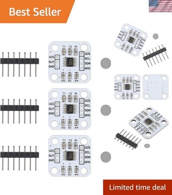 3pcs AS5600 Magnetic Encoder High Precision Sensor Module, 12bit, I2C, PWM, V...