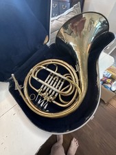 Vintage Double French Horn with Hard Case