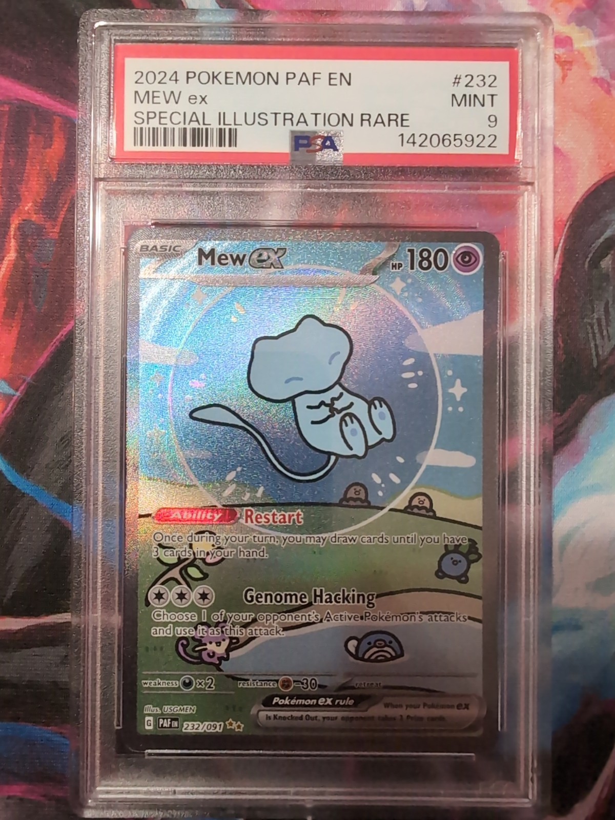 Mew ex 2024 Scarlet & Violet: Paldean Fates #232/091 Special