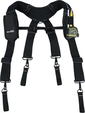 MELOTOUGH Work Belt Suspender Tool Suspenders Bag for Men... 
