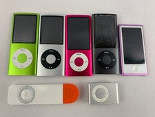 7 Pc Lot of Mixed Apple iPod Nanos For Parts or Repairs, Various Generations