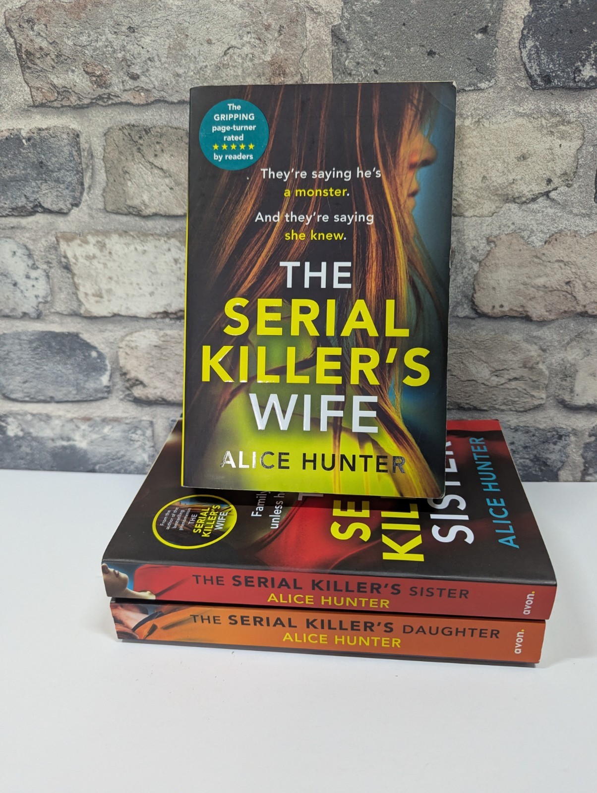 The Serial Killer's Wife Series - Alice Hunter Paperback Thriller