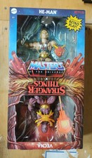Masters Of The Universe MOTU Stranger Things He-Man & Vecna Figure 2 Pack New