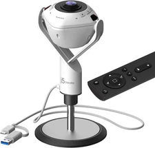 j5create 360 All Around AI-Powered Conference Room Camera with White 