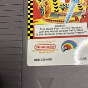 The Incredible Crash Dummies - Nintendo NES Cartridge with Sleeve PAL Free Post