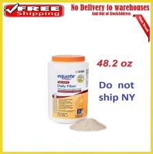 Equate Daily Fiber Orange Smooth Fiber Powder, 48.2 oz.  Fast Free Shipping 
