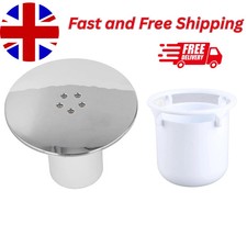 Shower Drain Trap Cover Shower Plughole Cover 115mm Plug Drain Replacement