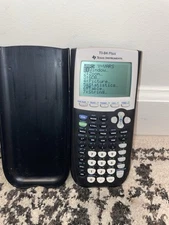 Texas Instruments TI-84 Plus Graphing Calculator Black screen have a little dot