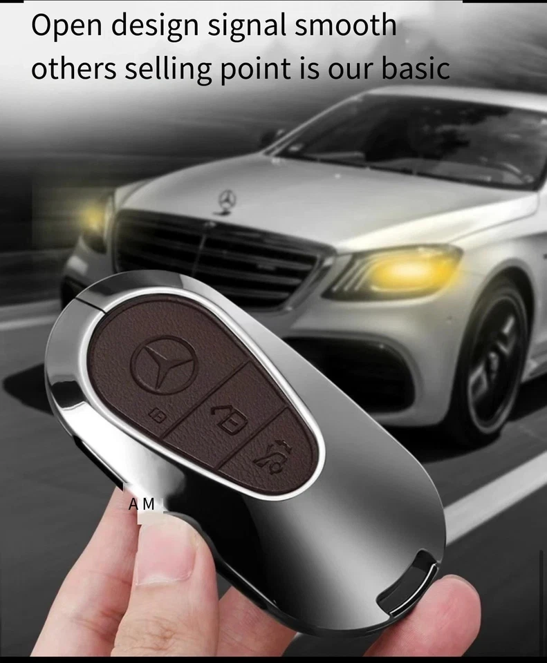 Nueva funda de cuero con llave inteligente remota para Mercedes-Benz S Maybach S480 S680 Foto 2 de 4