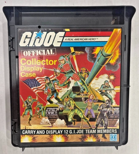 1982 GI Joe Official Collector Display Case Hasbro A Real American Hero