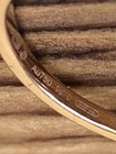 Montblanc 18K Rose Gold Rotating Emblem Mother of Pearl Ring Size EU 54 US 6.5/7 — photo 4