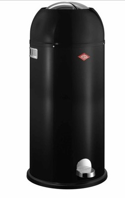 WESCO Kickmaster Maxi, Abfallsammler, 40 Liter schwarz