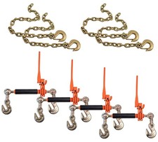 Chain Binder Kit - 4pc 38-12 Folding Binder 4pc 38x36 Safety Chain Chain Binder Kit - 4pc 38-12 Folding Binder 4pc 38x36 Safety Chain