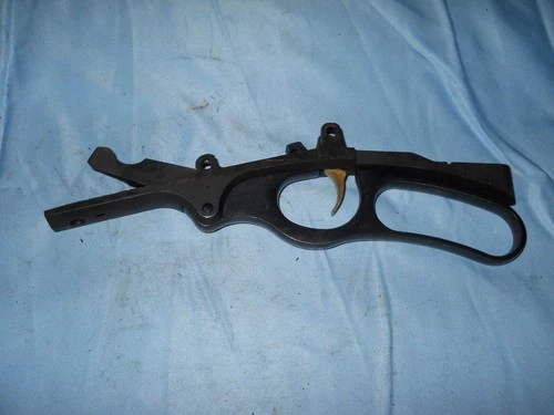Marlin 336 .30-30 Trigger Guard Tang Finger Lever Assembly Gold Trigger JM #G94