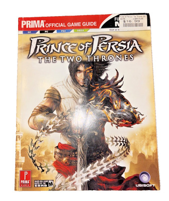 PRINCE OF PERSIA: THE TWO THRONES PRIMA OFFICIAL Game Guide BRAND NEW UNREAD!