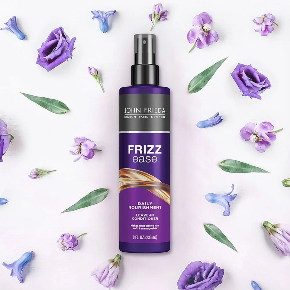 Acondicionador nutritivo diario John Frieda Frizz Ease, acondicionador sin enjuague para Foto 3 de 4