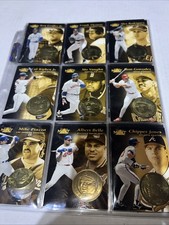 1997 Pinnacle Mint Collection Complete Set 30/30 Coins Binder- Baseball Cards