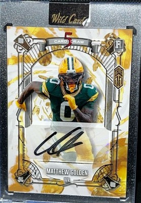 Matthew Golden Auto True 1/1 Green Bay Packers Rookie Gold True One Of One