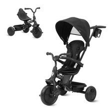 Baby Tricycle Ages 10 Months - 6 Years,6 in 1 Toddler Tricycle Stroller Black