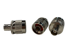 3pc CP-AD809/26-8016 RF Coaxial Connector N Male Jack to BNC Female Plug Adapter
