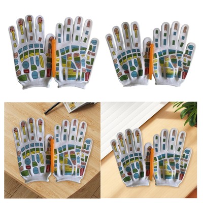 Hand Massage Mittens Soft Reflexology Gloves for Family Friends Women Men