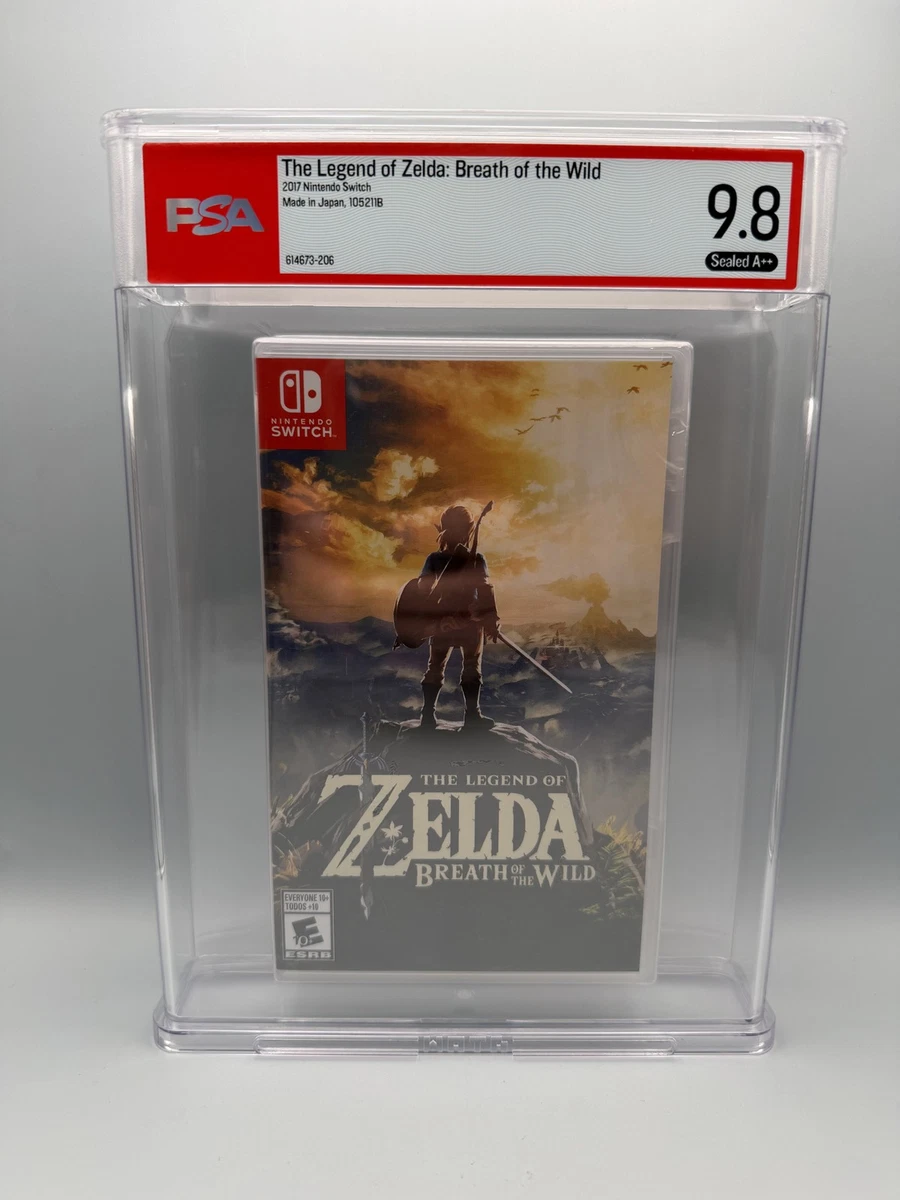 PSA10 A++ 北米版 ゼルダの伝説 ブレス オブ ザ ワイルド The Legend of Zelda: Breath of the Wild 2017 Release Year Video