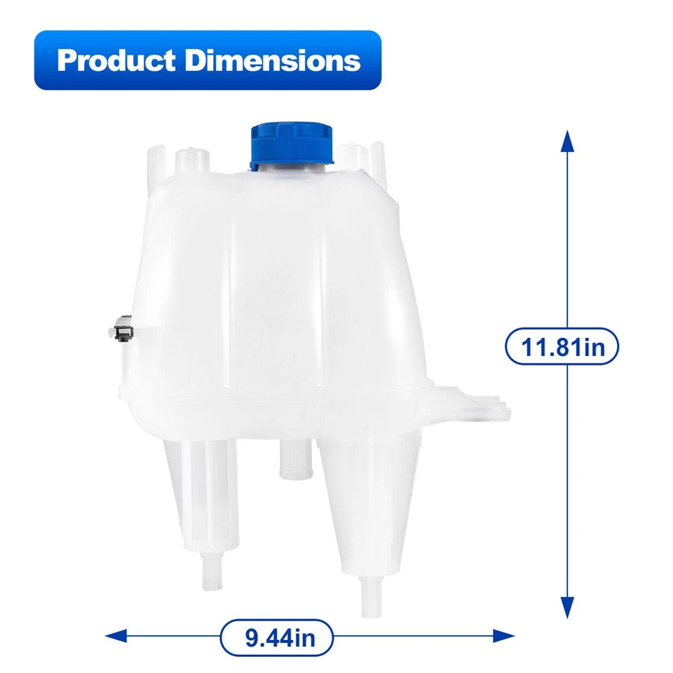 Coolant Reservoir For 2014-2021 Dodge Ram ProMaster 1500 2500 3500 52014880AA - Image 2 of 4