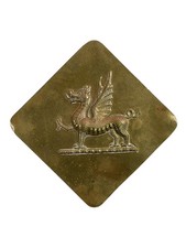 British Royal Welsh Fusiliers Cross Belt Plate