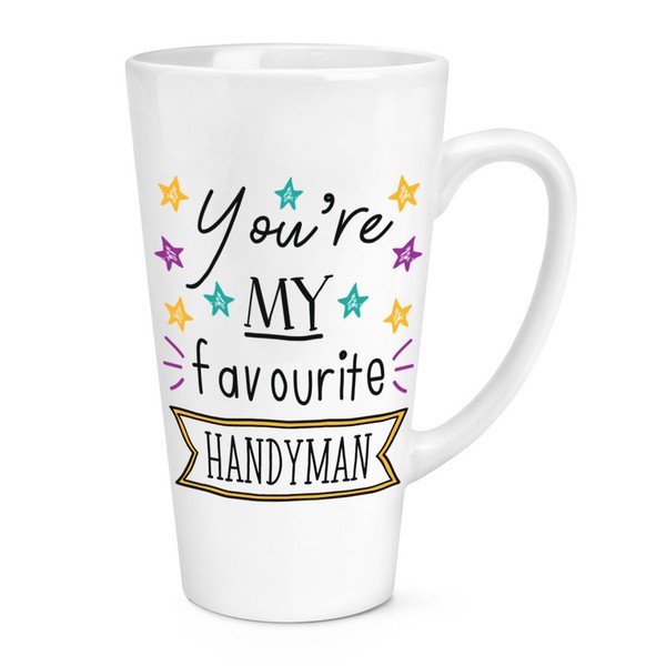 You're My Favorit Handyman 483Ml Groß Latte Becher Tasse Best Toll Lustig-image