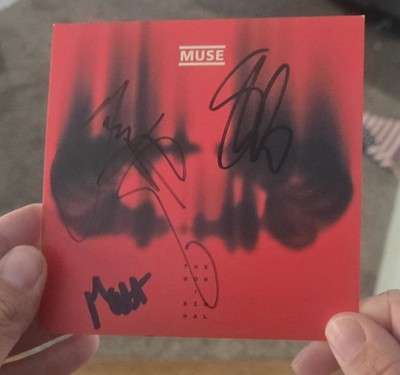 *Sealed* MUSE The Wow! Signal Signed CD(insert) Store Exclusive Limited Edition
