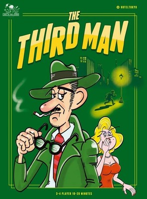 The Third Man 3-4 players 10-20 minutes Trick Taking Card Board Game New Japan