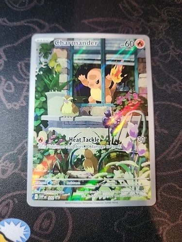 Charmander 044 Promo Pokemon TCG Obsidian Flames Illustration Rare NM