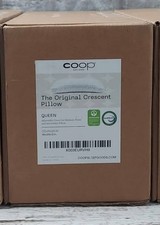 NEW COOP Home Goods The Original Crescent QUEEN Adjustable Bed Pillow 18x28x2
