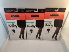 Secret Silky by Peds Curvy Sheers Ultra Stretch Pantyhose (3 Pack)