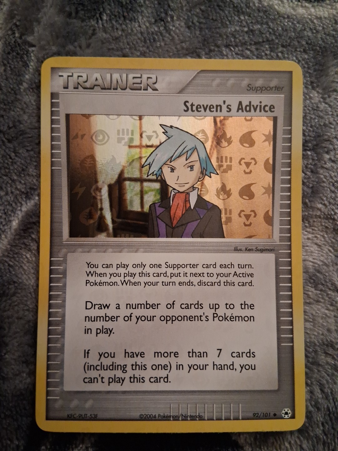 Steven's Advice 92/101 Hidden Legends Reverse Holo NM