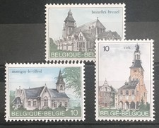 BELGIUM - 1984 TOURIST PUBLICITY NHM SET SG 2793 - 2795