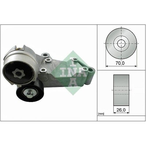 Riemenspanner Keilrippenriemen Schaeffler INA 534 0146 10 FüR Ford-image