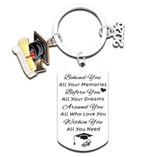 2026 Graduation Gifts for Him Her - Class of 2026 Graduation Keychain, Keychains