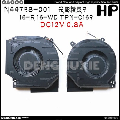 Ventola di raffreddamento CPU+GPU sostutiva per HP VICTUS 9 16-R TPN