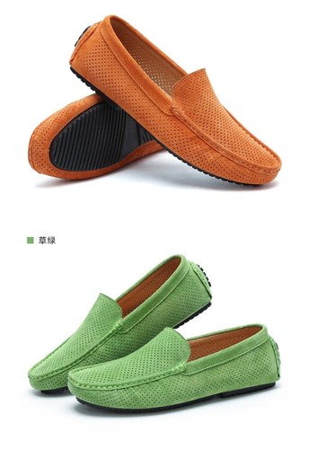 Scarpe casual da uomo traspiranti comodi mocassini scarpe da passeggio leggere - Foto 10 di 20